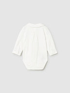 Camicia Bimbo ECRU 2727/31 corredino e abbigliamento neonato | NANU' BABY