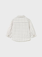 Camicia m/l quadri Bimbo Grigio 2110/95 corredino e abbigliamento neonato | NANU' BABY