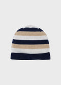 Cappellino Cotone Blu Sabbia EK6071 corredino e abbigliamento neonato | NANU' BABY
