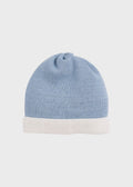 Cappellino Cotone Cielo Polvere EK6071BIS/C corredino e abbigliamento neonato | NANU' BABY