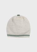 Cappellino Cotone Vaniglia Verde EK5071V corredino e abbigliamento neonato | NANU' BABY