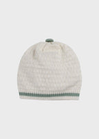 Cappellino Cotone Vaniglia Verde EK5071V corredino e abbigliamento neonato | NANU' BABY