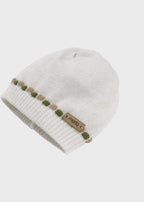 Cappellino Pois Nocciolina Verde EK5671V corredino e abbigliamento neonato | NANU' BABY