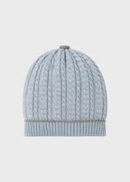 Cappellino Profilo Tortora Cielo EK6371/C corredino e abbigliamento neonato | NANU' BABY