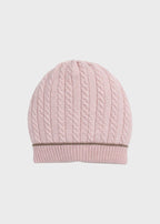 Cappellino Profilo Tortora Rosa EK6371/R corredino e abbigliamento neonato | NANU' BABY