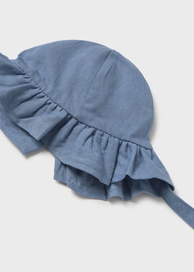 Cappello Cotone Lyocell Blu 9070/65 corredino e abbigliamento neonato | NANU' BABY