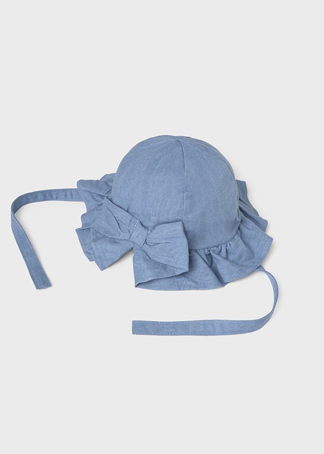 Cappello Cotone Lyocell Blu 9070/65 corredino e abbigliamento neonato | NANU' BABY