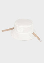 Cappello Cotone Reversibile Beige 9068/76 corredino e abbigliamento neonato | NANU' BABY