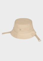 Cappello Cotone Reversibile Beige 9068/76 corredino e abbigliamento neonato | NANU' BABY