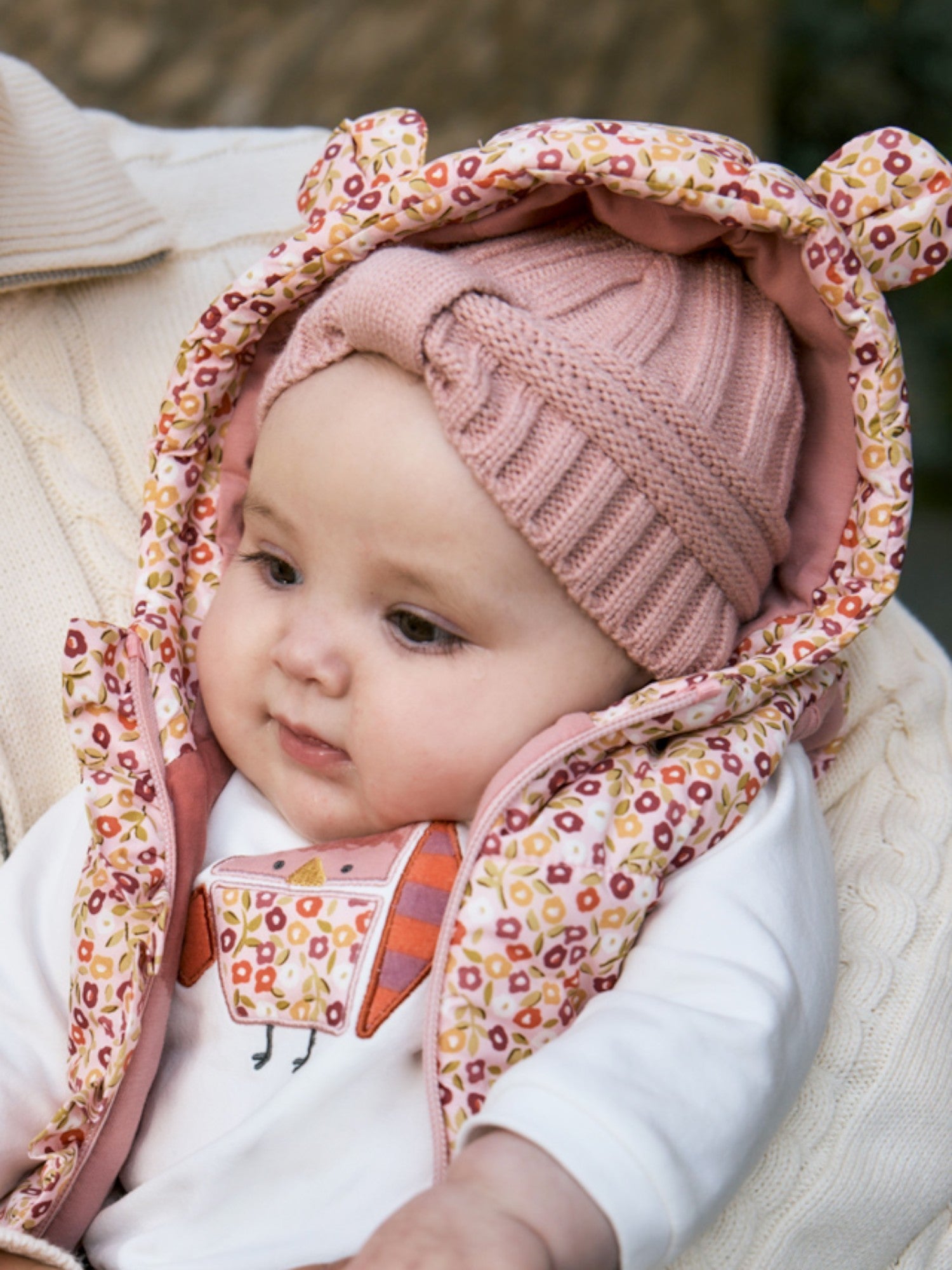 Cappello Rosa 9930/63 corredino e abbigliamento neonato | NANU' BABY