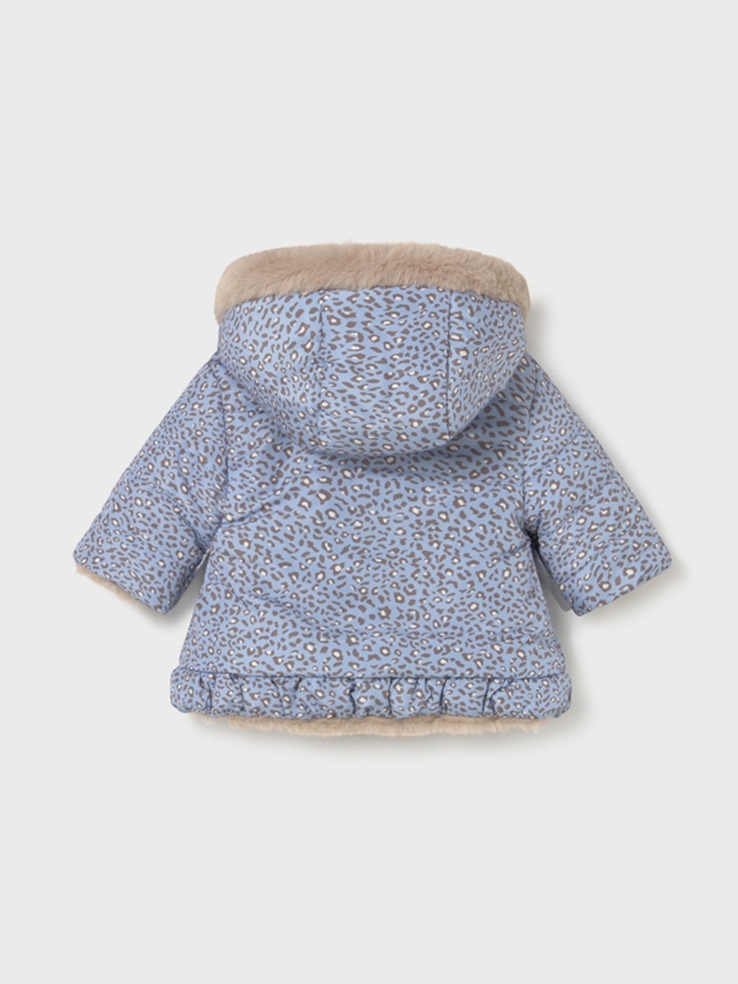 Cappotto Bimba AZZURRO 2404/50 corredino e abbigliamento neonato | NANU' BABY