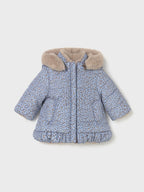 Cappotto Bimba AZZURRO 2404/50 corredino e abbigliamento neonato | NANU' BABY