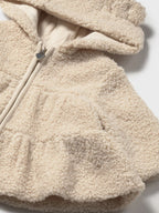 Cappotto Bimba Beige 2413/33 corredino e abbigliamento neonato | NANU' BABY
