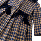 Cappotto Bimba Blu GG41I corredino e abbigliamento neonato | NANU' BABY