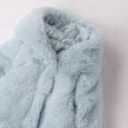 Cappotto Eco - Pelle Pelliccia Bimba Bianco 3F735/3942 corredino e abbigliamento neonato | NANU' BABY