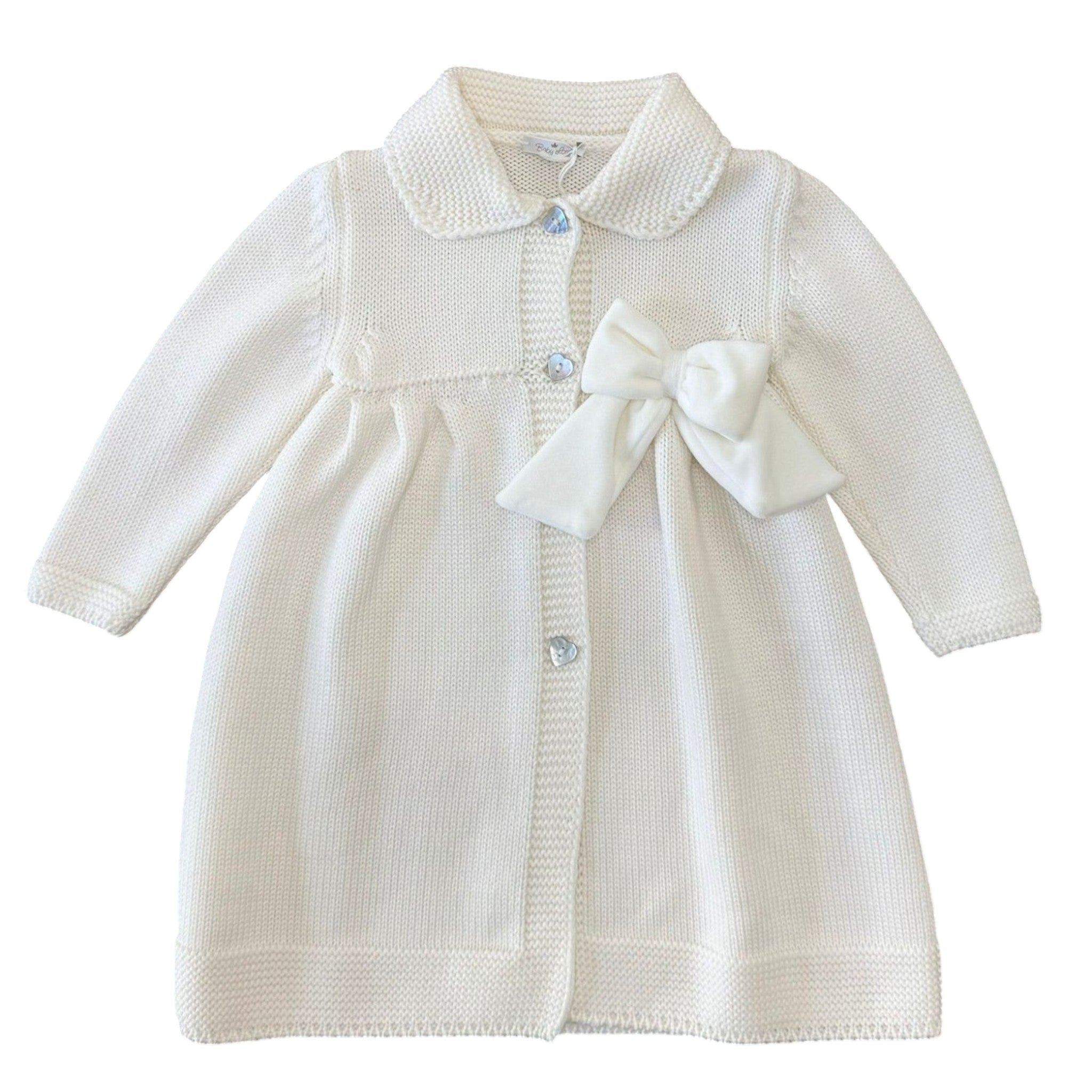 Cappotto Fiocco Bimba AVORIO FIOCCO 814 corredino e abbigliamento neonato | NANU' BABY