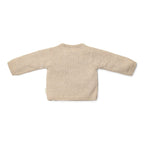 Cardigan in maglia Neonato Beige CL25292001 corredino e abbigliamento neonato | NANU' BABY