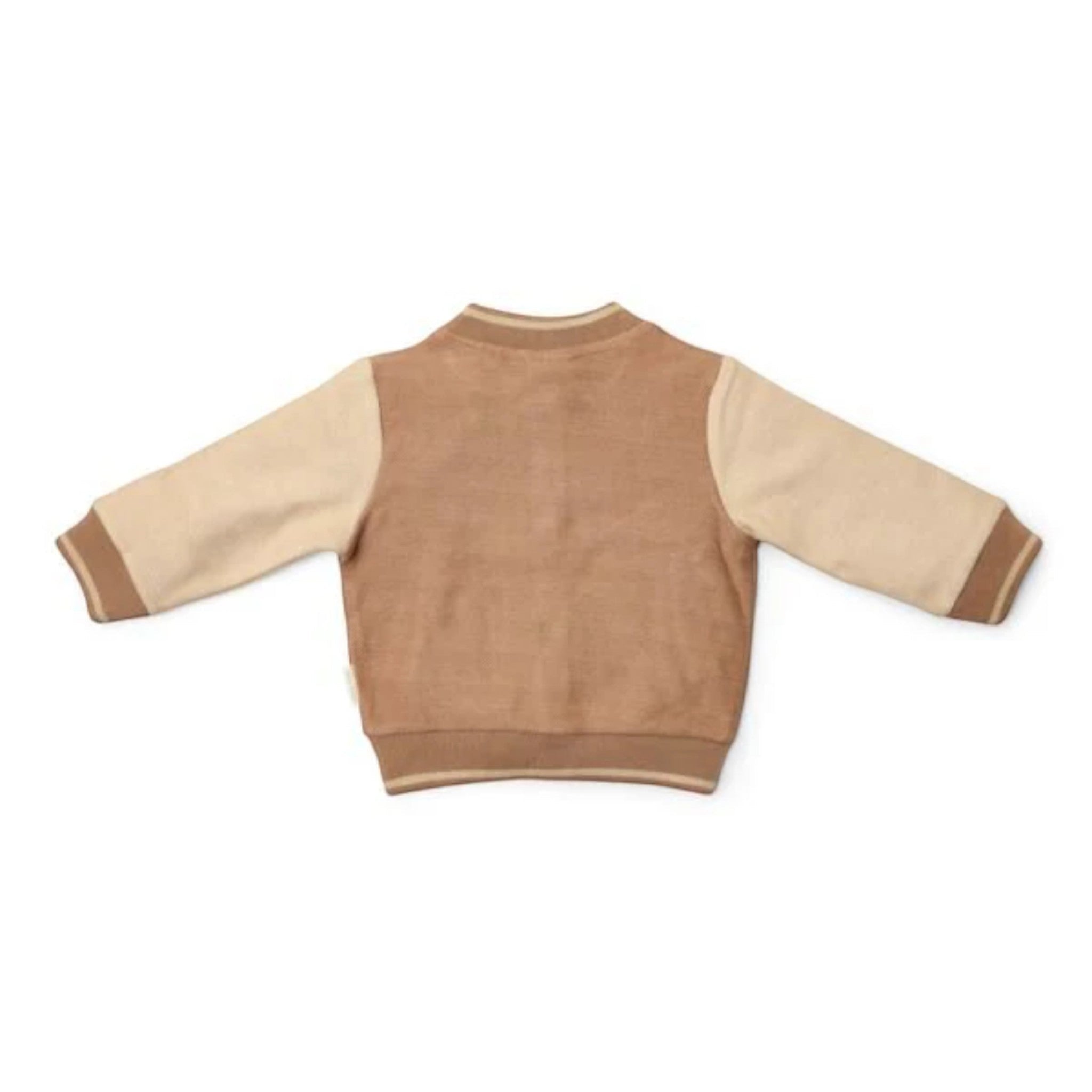 Cardigan lavorato a maglia - Amici della Foresta Bimbo Marrone CL25092104 corredino e abbigliamento neonato | NANU' BABY