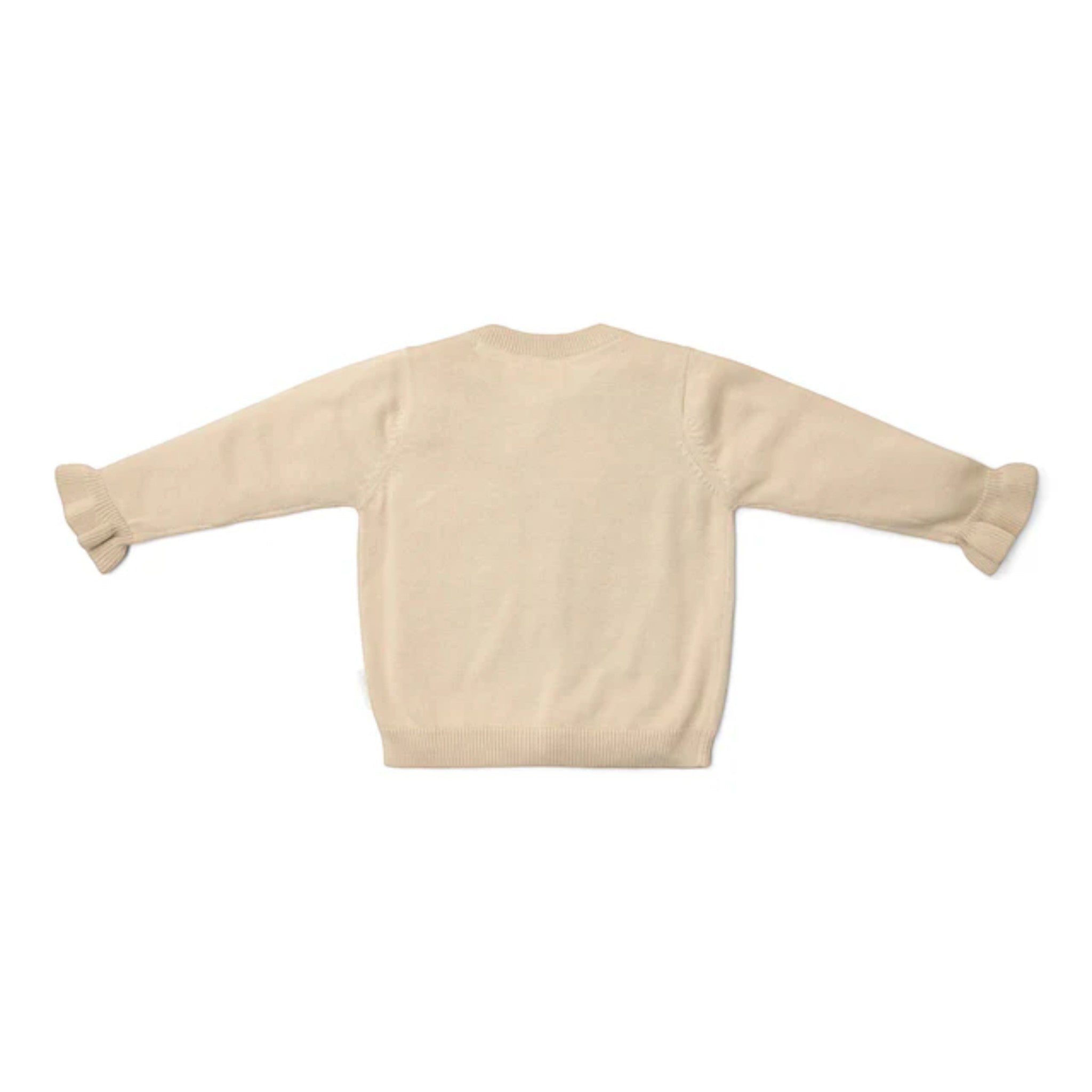Cardigan lavorato a maglia - Giardino delle fate Bimba Avorio CL25092031 corredino e abbigliamento neonato | NANU' BABY