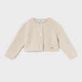 Cardigan pellicciotto Bimba Avorio 2357/62 corredino e abbigliamento neonato | NANU' BABY