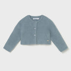 Cardigan pellicciotto Bimba CIELO 2357/63 corredino e abbigliamento neonato | NANU' BABY
