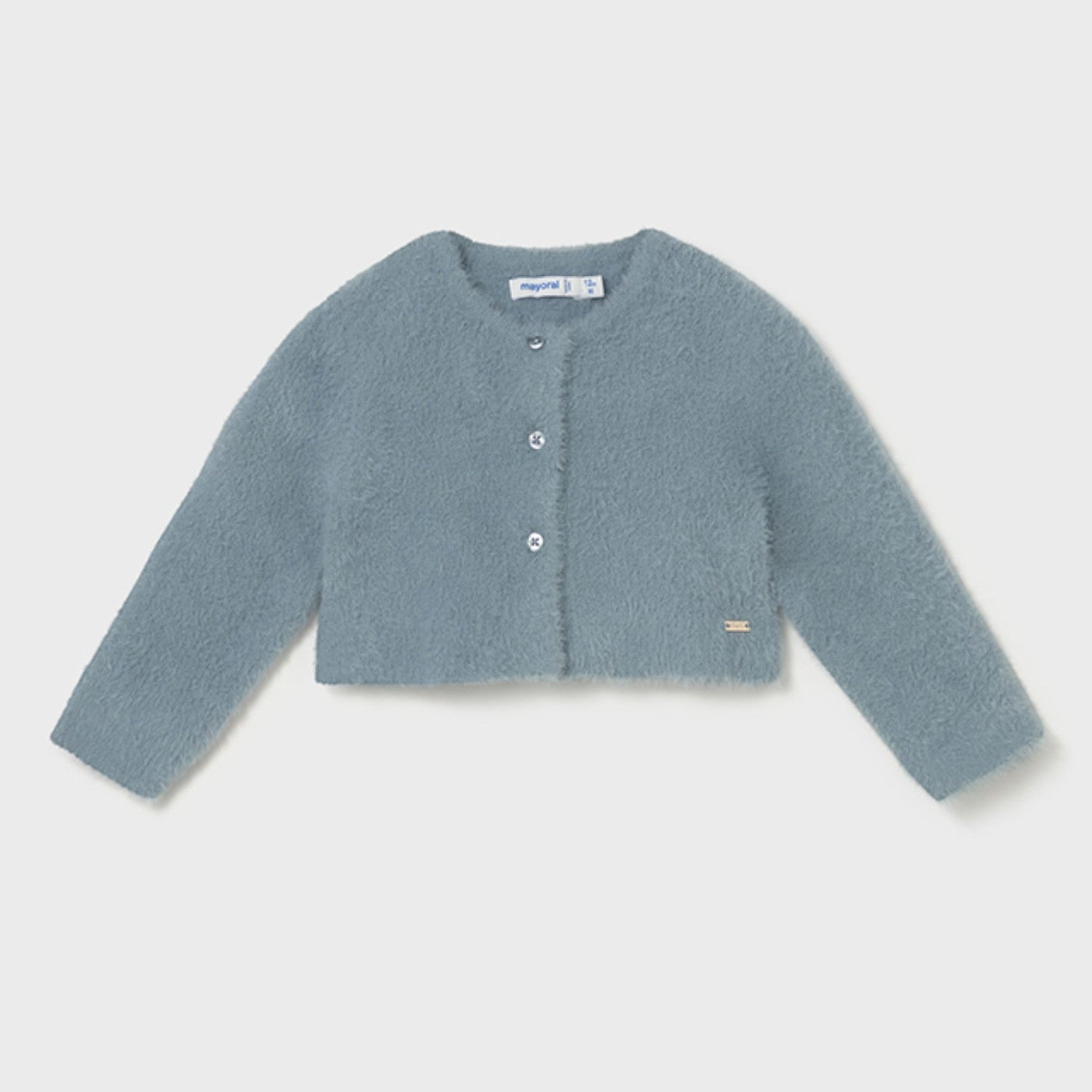 Cardigan pellicciotto Bimba CIELO 2357/63 corredino e abbigliamento neonato | NANU' BABY