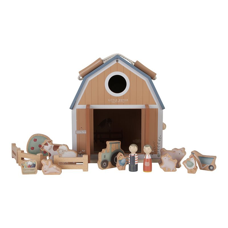 Casa delle bambole Piccola Fattoria MULTICOLORE LD7152 corredino e abbigliamento neonato | NANU' BABY