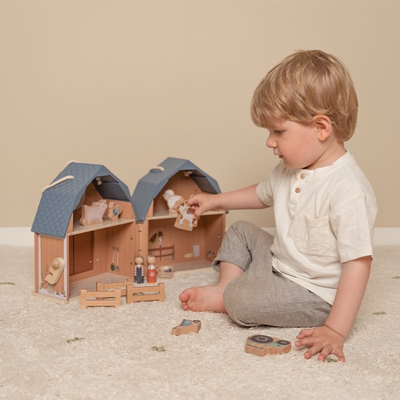 Casa delle bambole Piccola Fattoria MULTICOLORE LD7152 corredino e abbigliamento neonato | NANU' BABY