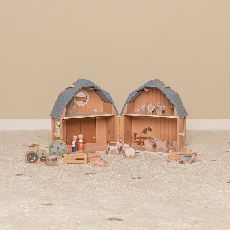 Casa delle bambole Piccola Fattoria MULTICOLORE LD7152 corredino e abbigliamento neonato | NANU' BABY