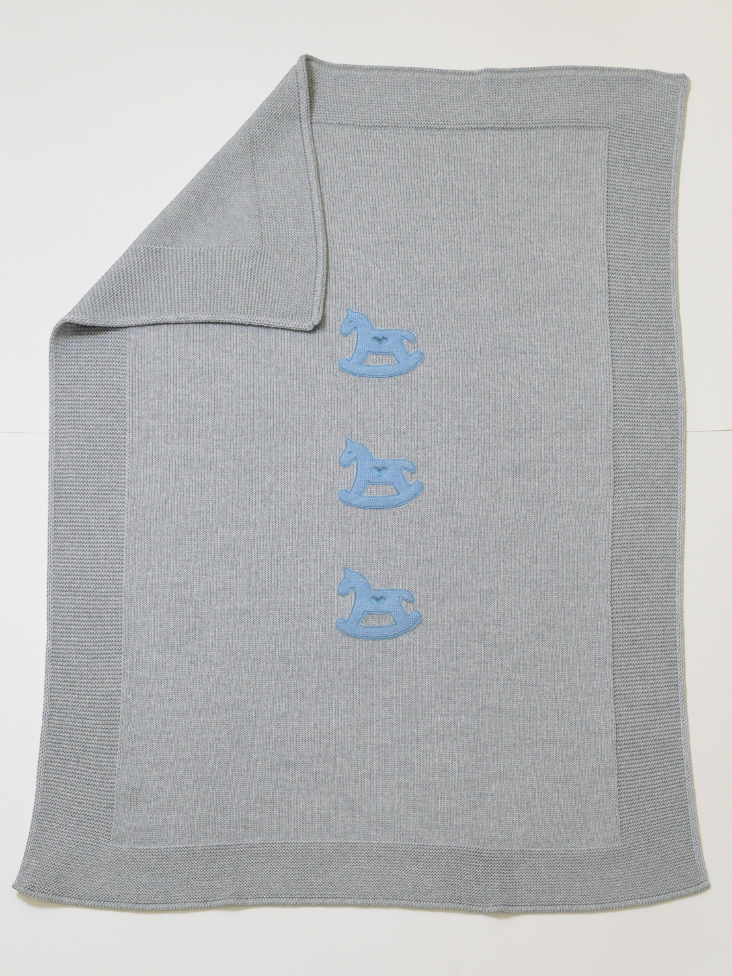 CAVALLINO/120 - Coperte e Lenzuolini - BABY LORD corredino e abbigliamento neonato | NANU' BABY