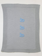 CAVALLINO/120 - Coperte e Lenzuolini - BABY LORD corredino e abbigliamento neonato | NANU' BABY