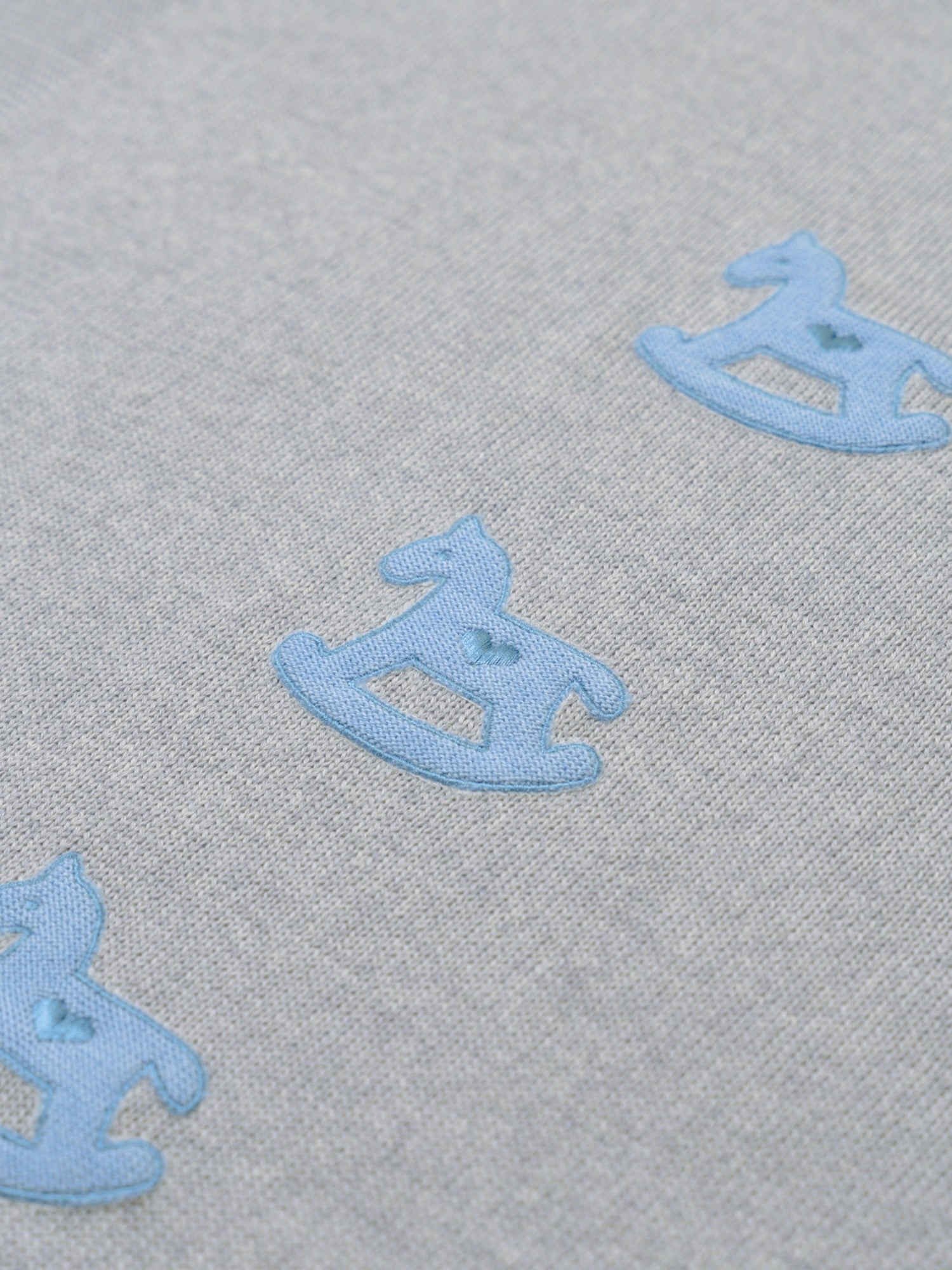 CAVALLINO/120 - Coperte e Lenzuolini - BABY LORD corredino e abbigliamento neonato | NANU' BABY