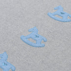 CAVALLINO/120 - Coperte e Lenzuolini - BABY LORD corredino e abbigliamento neonato | NANU' BABY