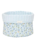 Cesto portaoggetti trapuntato piccolo Forest Adventure (reversibile) - Amici della foresta BLU TE30944030 corredino e abbigliamento neonato | NANU' BABY