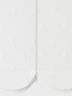 Collant jacquard Bianco 9703 corredino e abbigliamento neonato | NANU' BABY