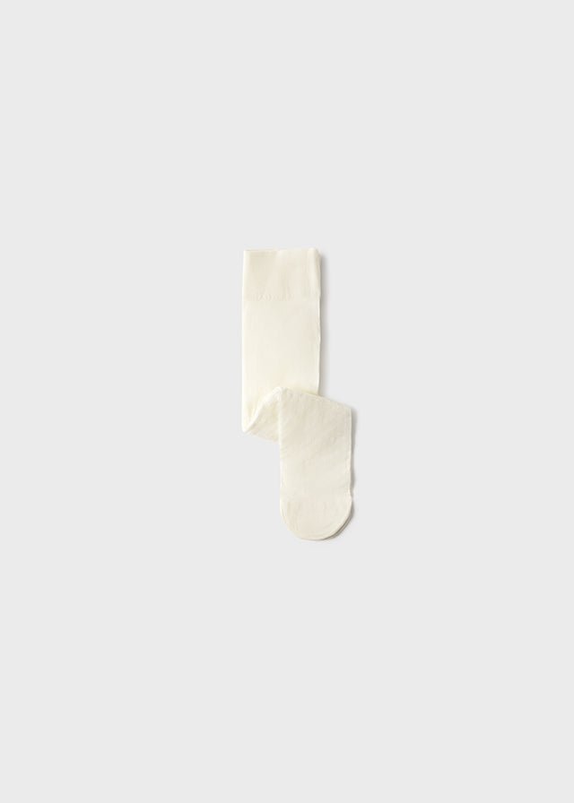 Collant Plumetis Elasticizzato Avorio 9033/37 corredino e abbigliamento neonato | NANU' BABY