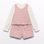 Compl. bermuda tweed Bimba Rosa 5727/8 corredino e abbigliamento neonato | NANU' BABY