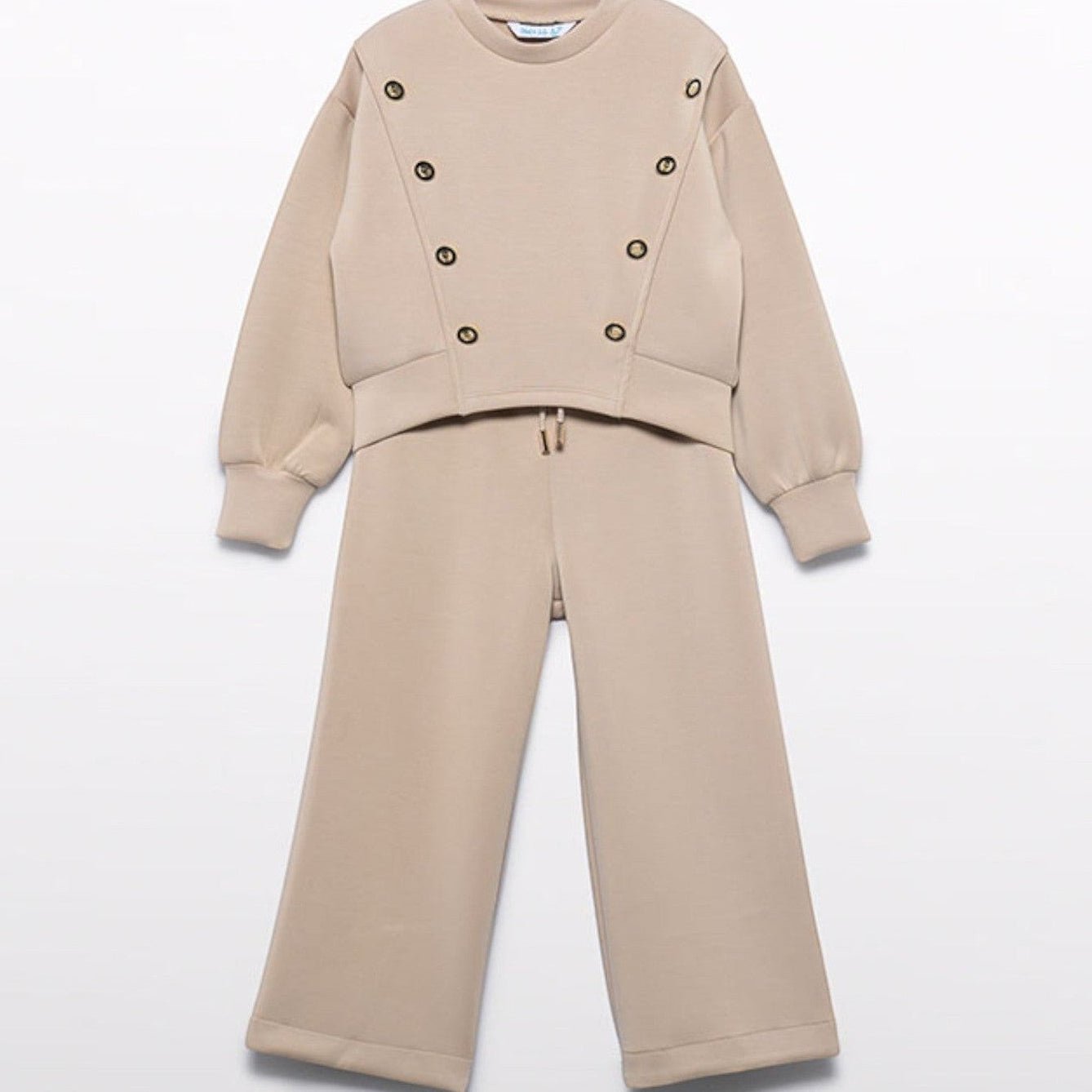 Compl. fascia contrasto Bimba Avorio 5730/67 corredino e abbigliamento neonato | NANU' BABY