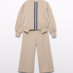 Compl. fascia contrasto Bimba Avorio 5730/67 corredino e abbigliamento neonato | NANU' BABY