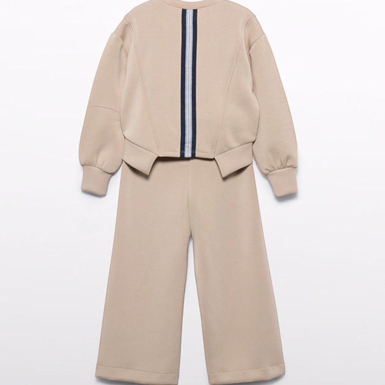 Compl. fascia contrasto Bimba Avorio 5730/67 corredino e abbigliamento neonato | NANU' BABY