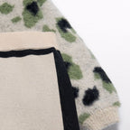 Compl. pantalone leopardo pel Bimba Nero 5733/1 corredino e abbigliamento neonato | NANU' BABY
