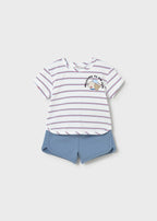 Completo 4 Pezzi Cotone Rosso 1627/76 corredino e abbigliamento neonato | NANU' BABY