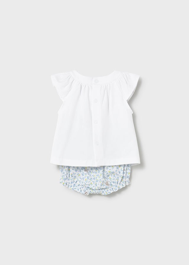 Completo 4 Pezzi Cotone Turchese 1639/70 corredino e abbigliamento neonato | NANU' BABY