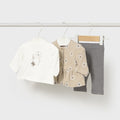 Completo Beige 2733/29 corredino e abbigliamento neonato | NANU' BABY
