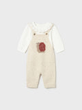 Completo Bimba Beige 2605/37 corredino e abbigliamento neonato | NANU' BABY