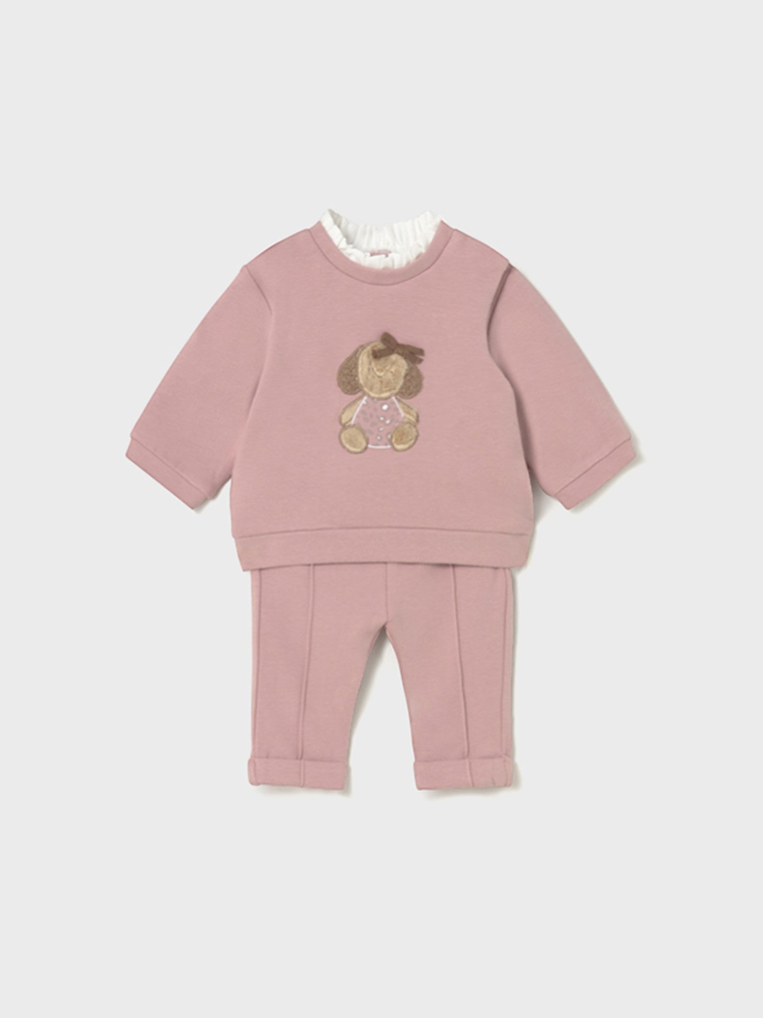 Completo Bimba Rosa 2560/19 corredino e abbigliamento neonato | NANU' BABY