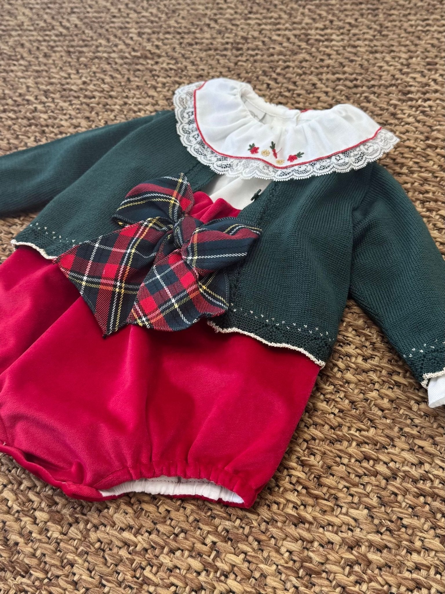 Completo Bimba VERDE IM32160 corredino e abbigliamento neonato | NANU' BABY
