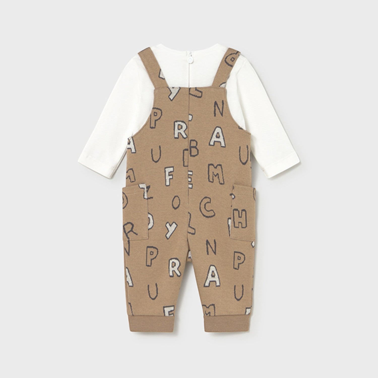 Completo Bimbo Beige 2636/78 corredino e abbigliamento neonato | NANU' BABY