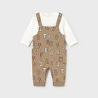 Completo Bimbo Beige 2636/78 corredino e abbigliamento neonato | NANU' BABY