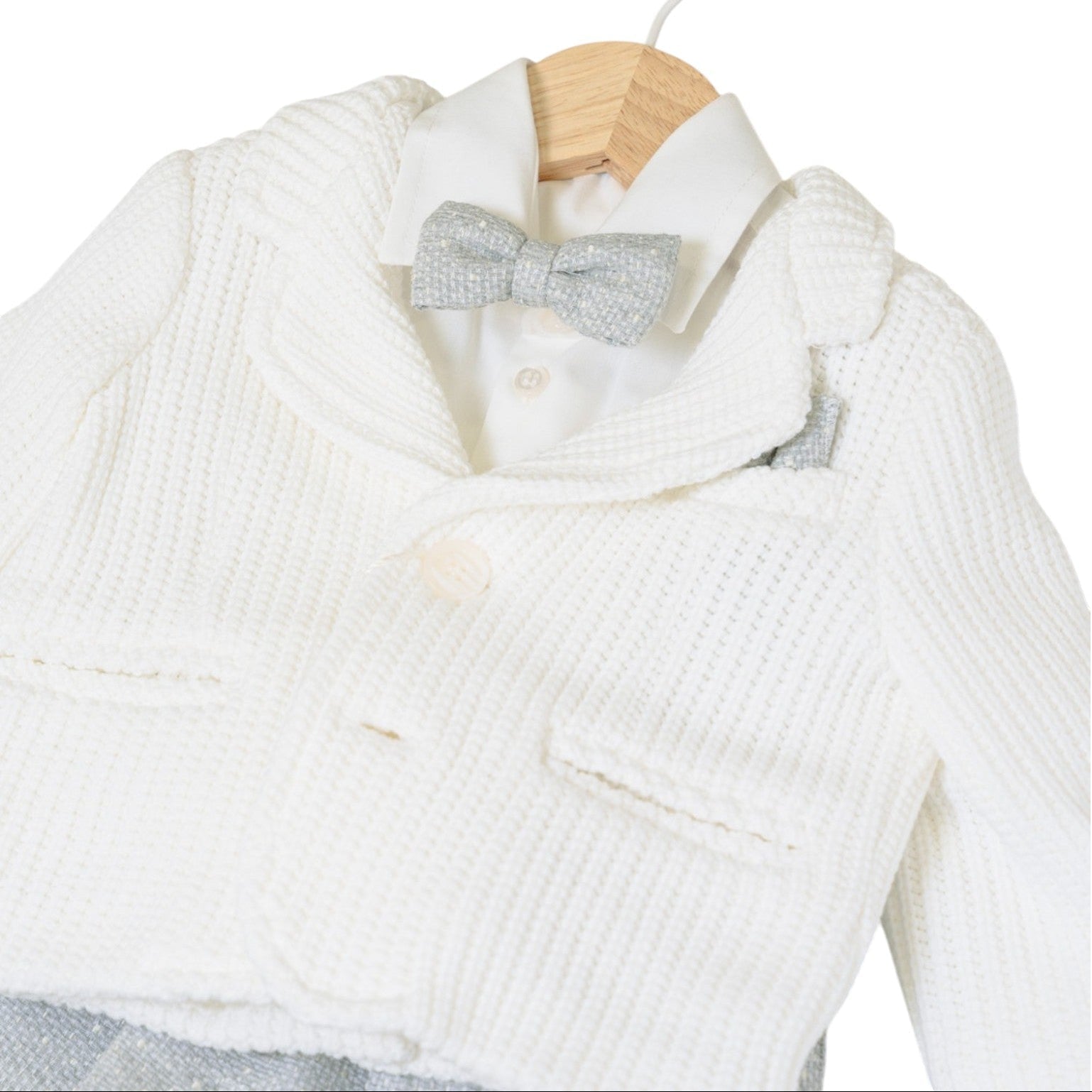 Completo Bimbo Bianco M0420A4 corredino e abbigliamento neonato | NANU' BABY